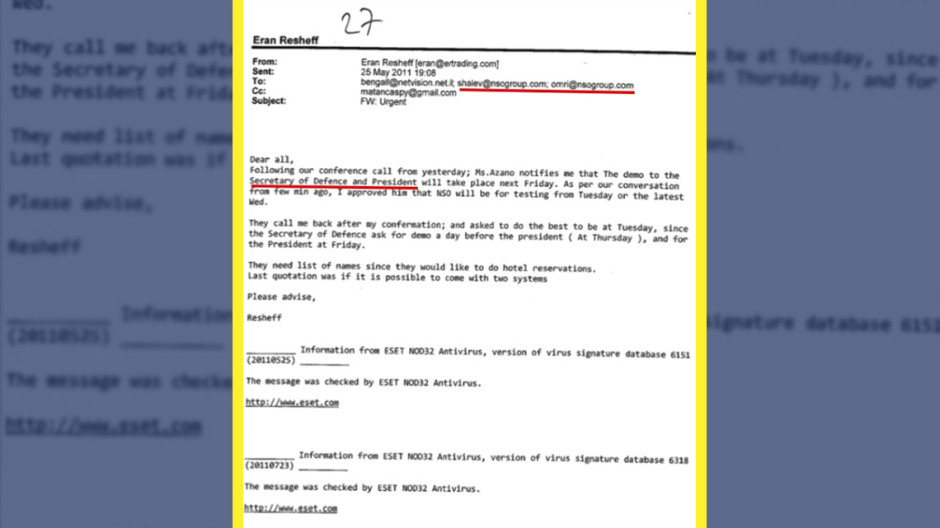 Revelan “demo” de Pegasus a Felipe Calderón y Guillermo Galván