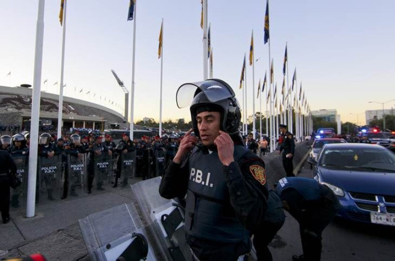 Despliega SSP más de 2 mil policías para partido Pumas-Toluca