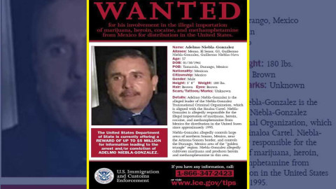 5 mdd por captura de a “ElG3”, operador de "ElChapo"