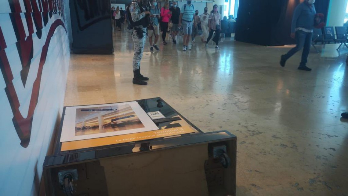 Descartan autoridades detonaciones en la Terminal 3 del Aeropuerto Internacional de Cancún 