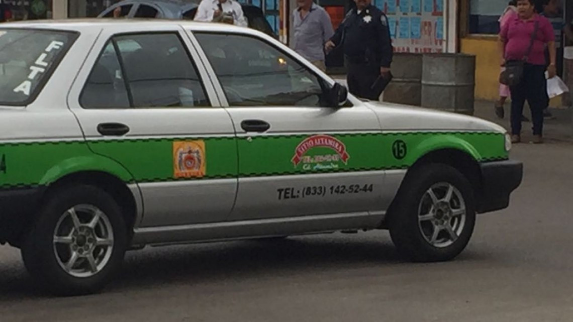 Taxistas víctimas de los delincuentes