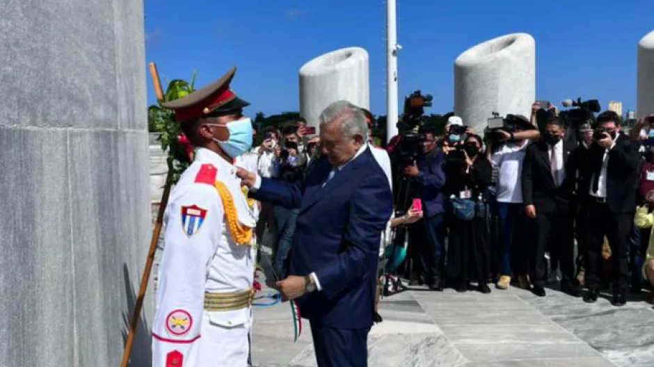 Inicia López Obrador gira de trabajo en Cuba 