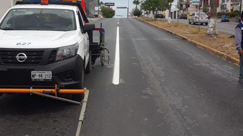 Líneas de tráfico benefician seguridad de peatones y conductores