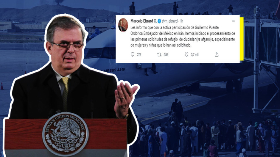 Inicia México procesamiento de solicitudes de refugio a ciudadanas afganas 