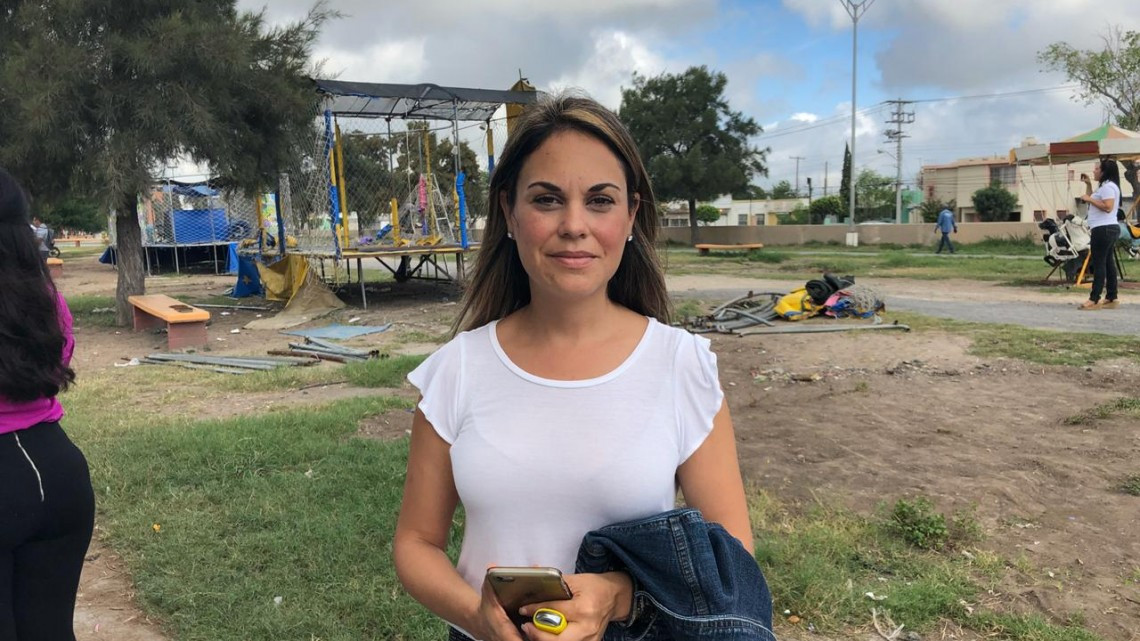 Remodelaran parque Periférico en Matamoros