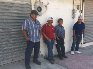 Triste día del albañil