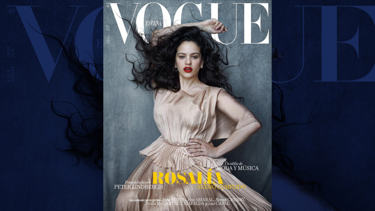 Rosalía es la nueva portada de Vogue España