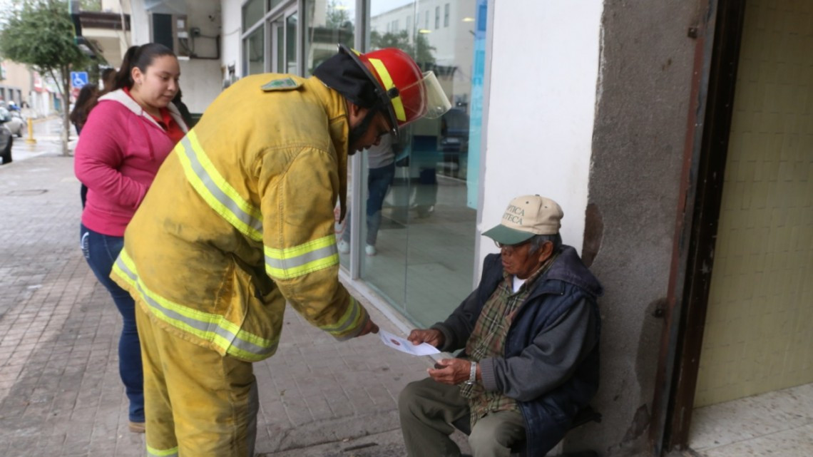 Continúan acciones en Reynosa ante frío