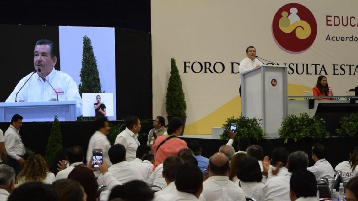 Destacan propuestas de maestros del SNTE en el Foro de Consulta Educativa