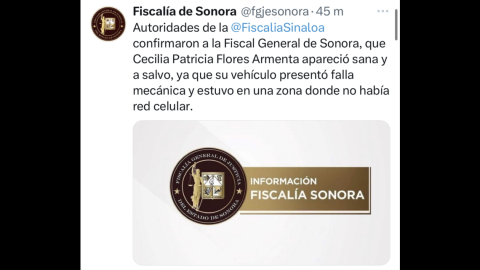 Ya apareció la líder de Madres Buscadoras de Sonora: AMLO