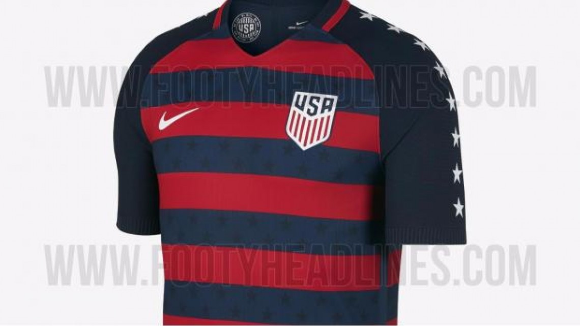 EU estrenaría espectacular playera en la Copa Oro 2017