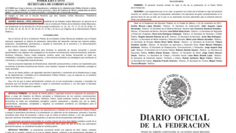 López Obrador declara sus megaproyectos como temas de “seguridad nacional” 