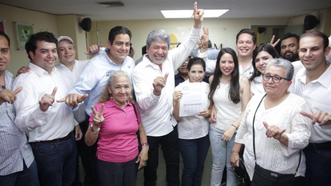 Se registra “Xico” por Victoria y prometen recuperar el corazón de Tamaulipas