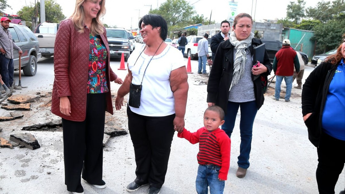 Maki realiza gira de trabajo por colonias del sur