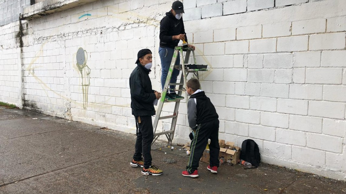 Promueven arte urbano para prevenir el delito 