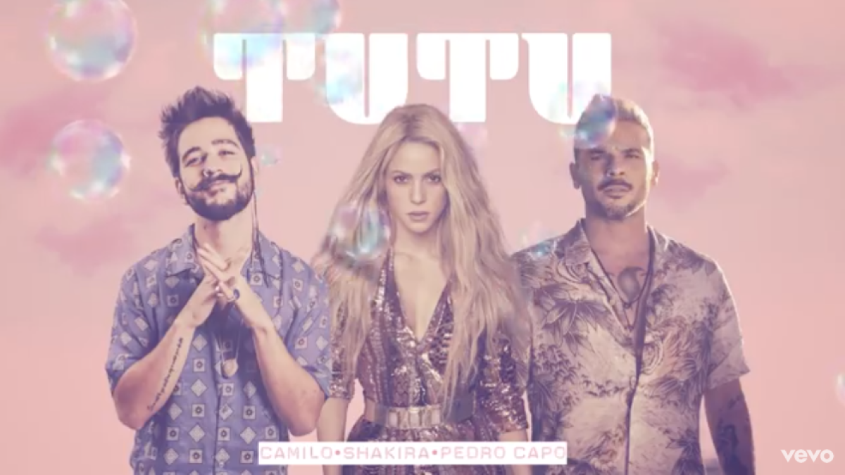 Así suena el 'Tutu' de Camilo, Pedro Capó y Shakira