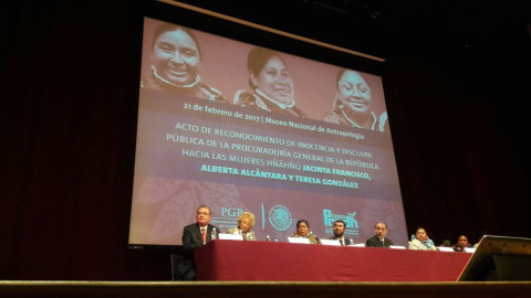 PGR se disculpa con mujeres encarceladas por tres años