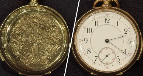El reloj de oro de Isidor Straus, víctima del Titanic, rompe récord en subasta