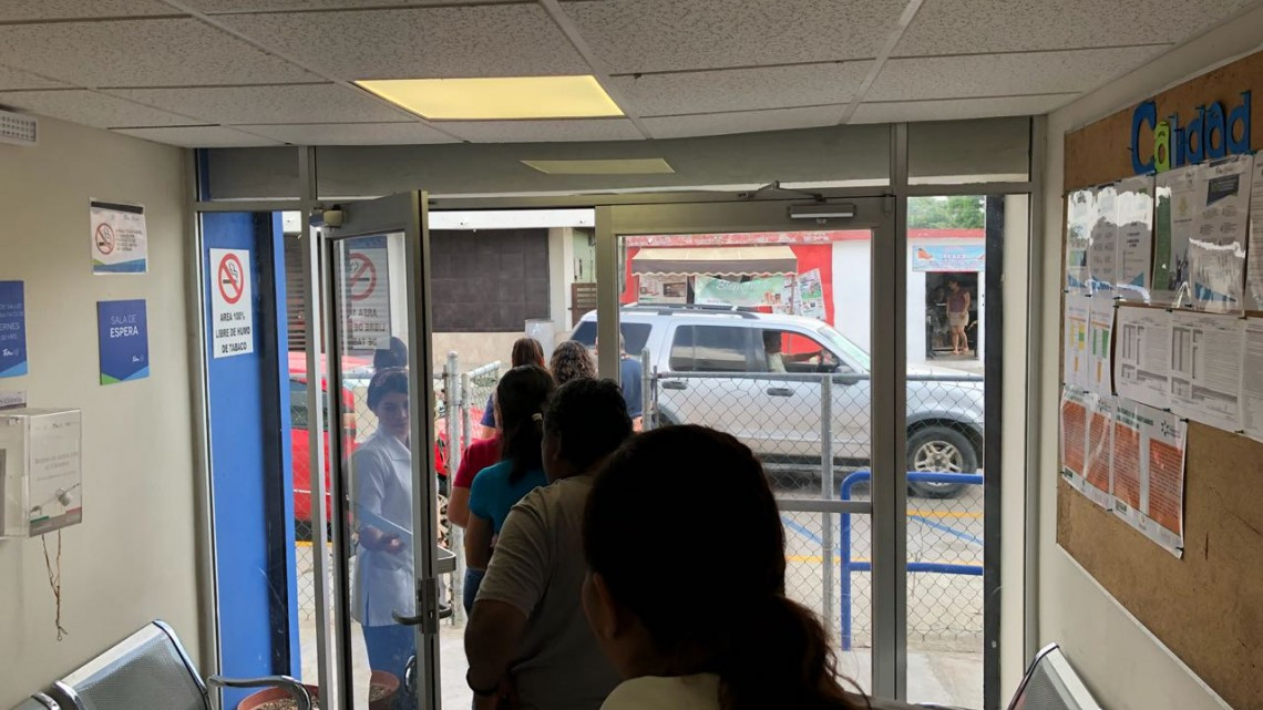 Realizan simulacro de conato de incendio en centro de salud