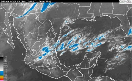 Clima caluroso para mayor parte de México