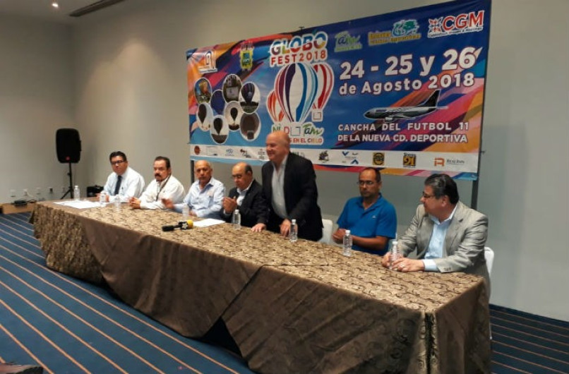 Todo listo para el festival de globos aerostáticos en Nuevo Laredo