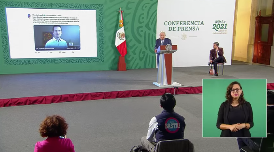 "El que nada debe, nada teme", pide AMLO a Ricardo Anaya enfrentar la justicia 