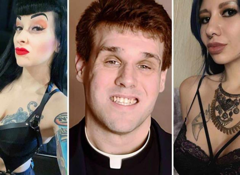 Descubren a sacerdote haciendo un trío sexual en el altar de su iglesia