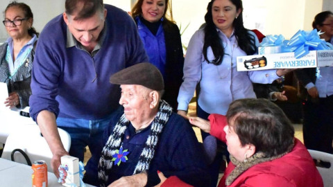 Celebran posada en Estancia del Adulto Mayor