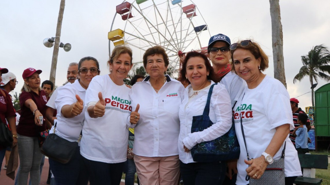 Propone Magda Peraza construcción de un malecón en Tampico 