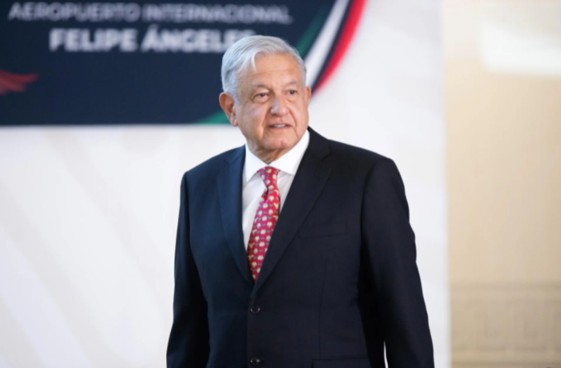Pese a resistencia de grupos de interés se construyo el AIFA: AMLO 