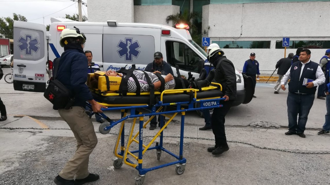 Realiza COMAPA de Reynosa simulacro