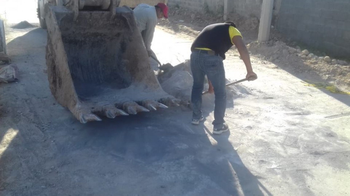 Comapa trabaja con cuadrillas en diferentes puntos