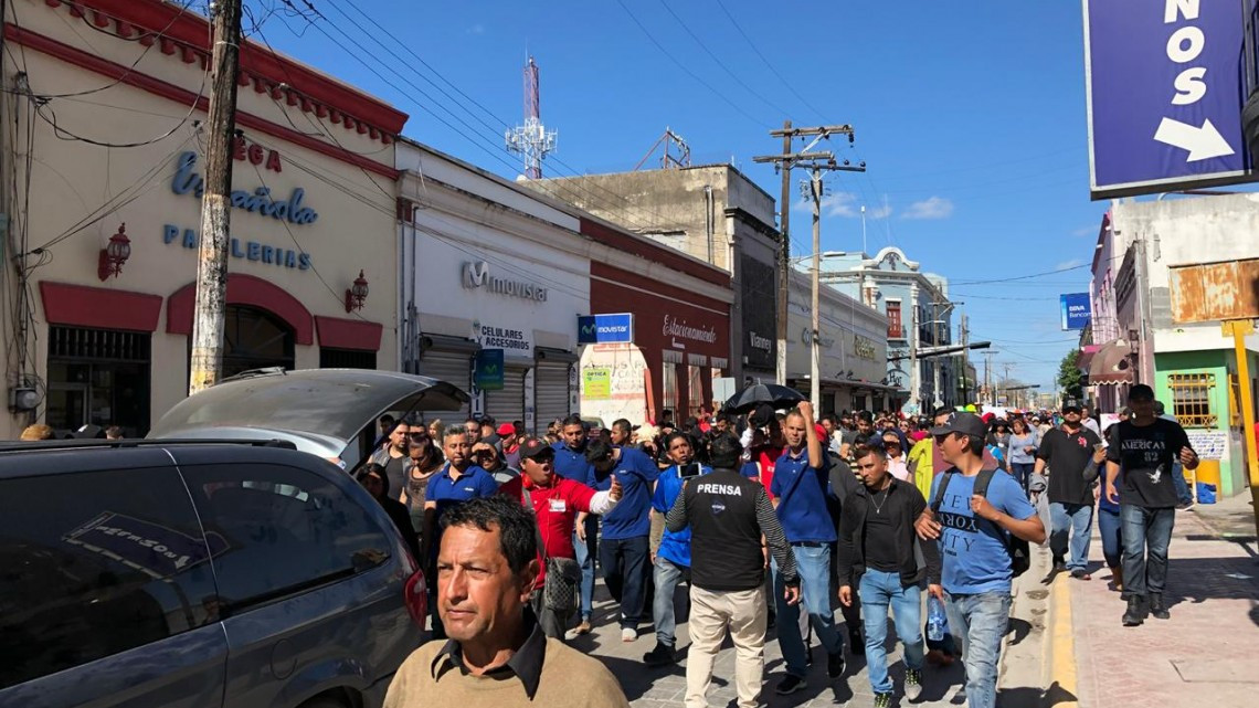 Alcalde pide paciencia a obreros de Matamoros