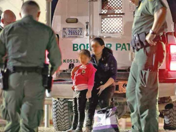 Aumento en captura de familias migrantes