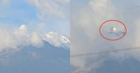 ¿OVNI en el Pico de Orizaba? Video viral causa revuelo en redes