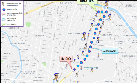 Anuncian Cierre de Vialidades por Desfile del 20 de Noviembre