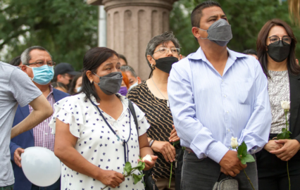 Se reune AMLO con padres de Debanhi Escobar 