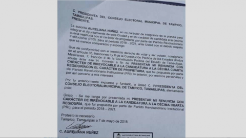 Reprocha Magdalena Peraza a Aureliana Núñez su salida del cabildo sin dar la cara