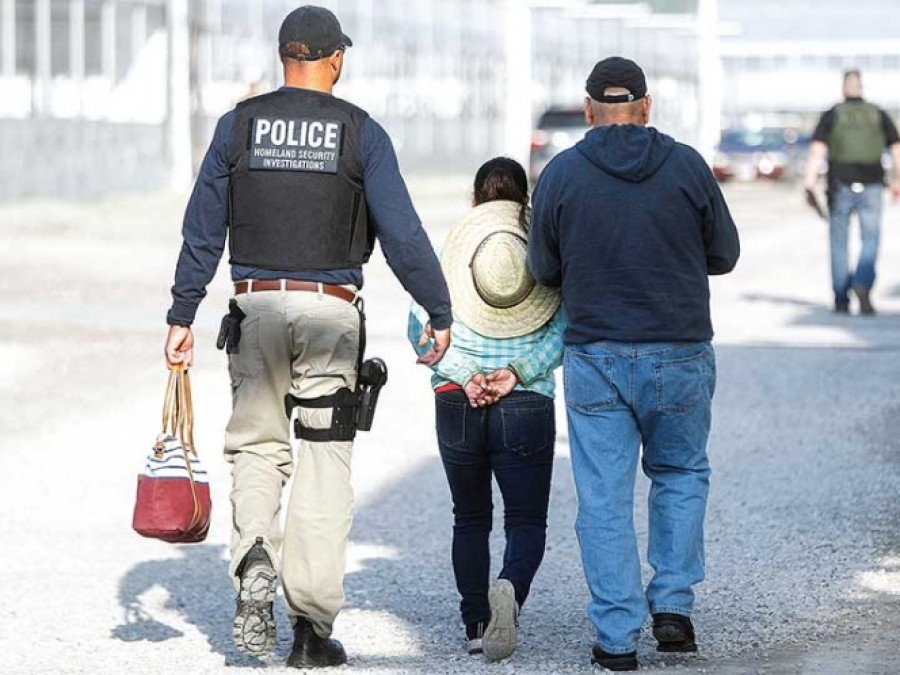 Más de 110 personas “sin papeles” son arrestadas