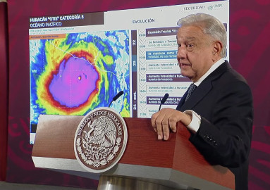 No hay reporte de muertos por huracán Otis, pero no hay comunicaciones: AMLO