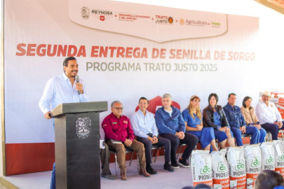 Reconocen verdadero apoyo del Alcalde Carlos Peña Ortiz a las familias del campo