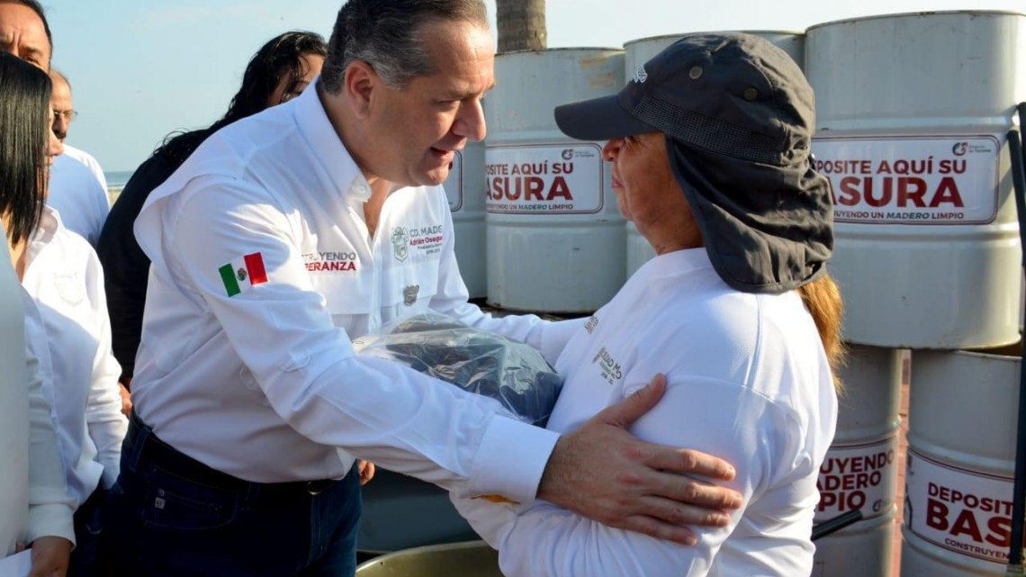Dotan de equipamiento a cuadrillas de limpieza en Playa Miramar