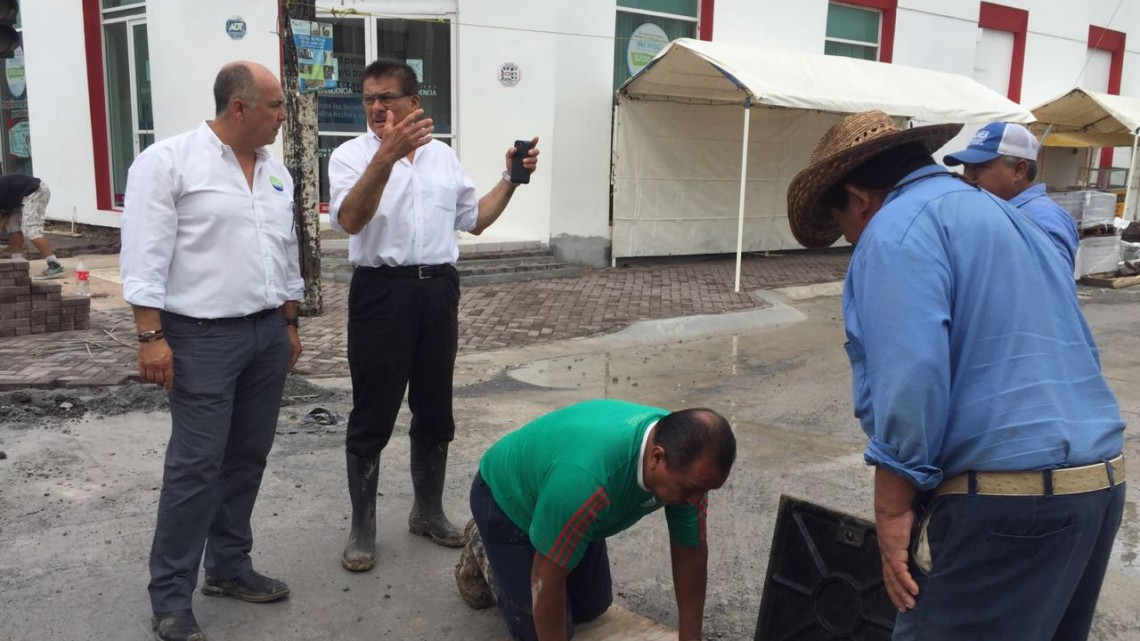 Restablecen suministró de agua en la zona centro de Matamoros 