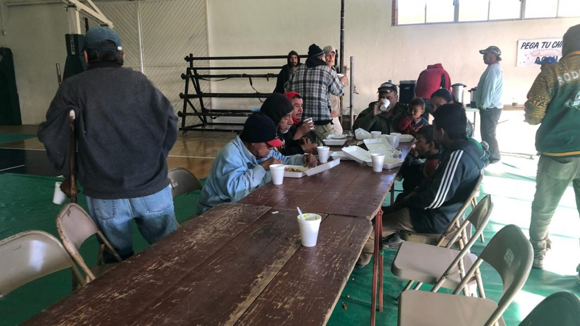 Saldo blanco tras bajas temperaturas, atendieron a 27 en albergue 