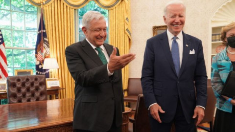 Envia AMLO pronta recuperación a Biden tras contagiarse de COVID-19 