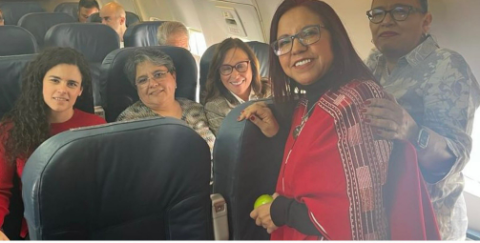 Viaja gabinete federal rumbo a Tamaulipas para la reunión con AMLO 