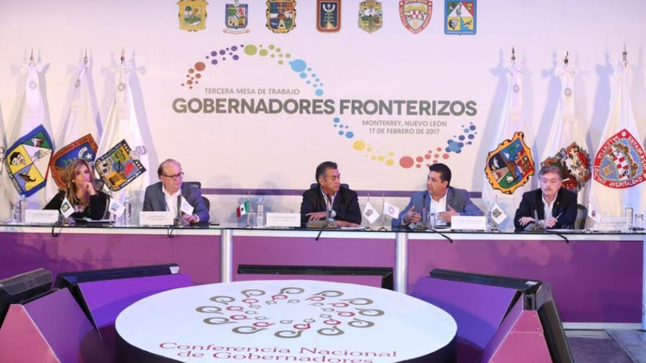 Gobernadores fronterizos celebran la Tercera Mesa de Trabajo