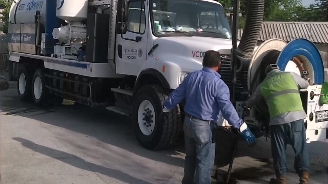 Eliminan brotes de aguas negras en Voluntad y Trabajo