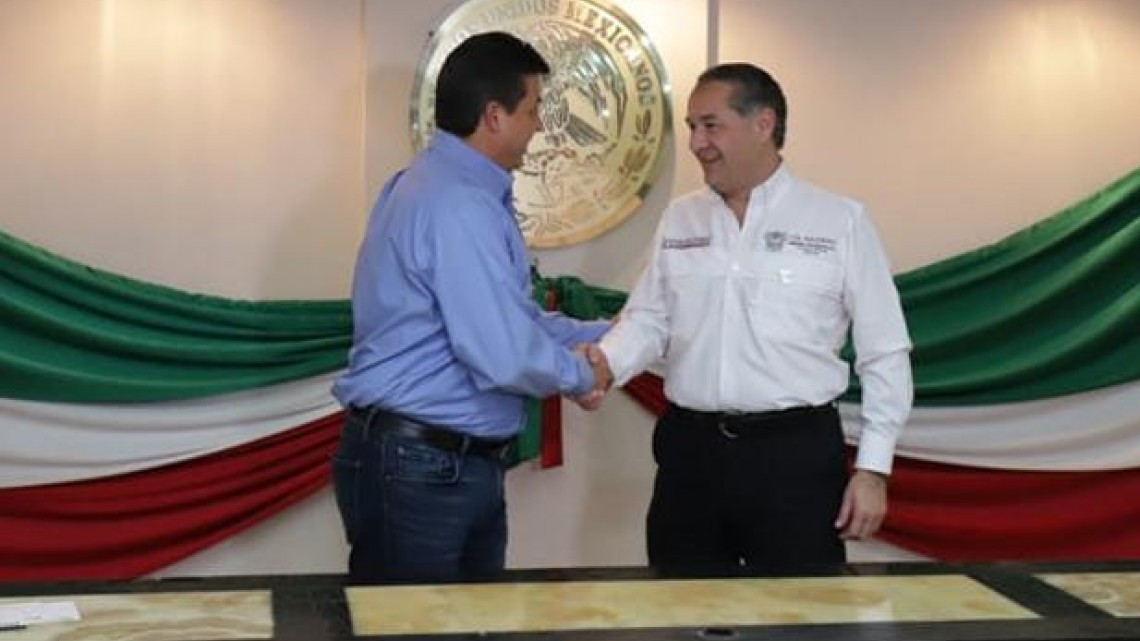 Se reúne Gobernador con Adrián Oseguera en Madero