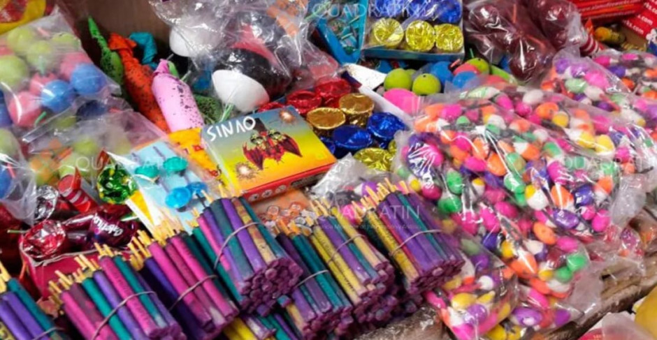 Exhorta PC a no comprar luces "piratas" ni juegos pirotécnicos